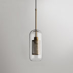 Lustra Suspension en Verre Chiswick pour Salon - Neutralighting