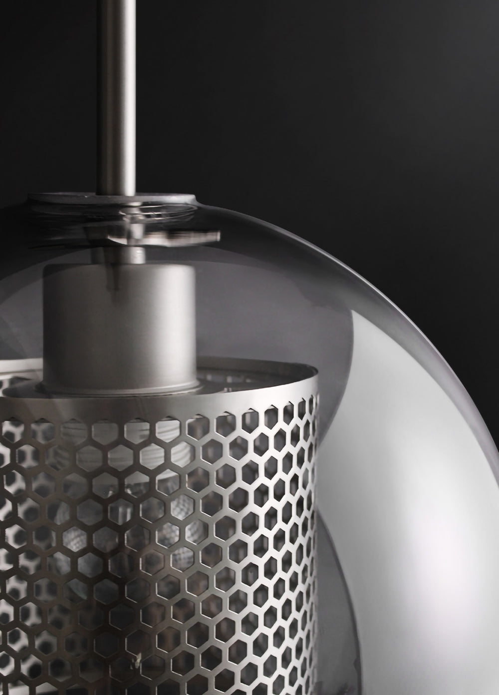 Lustra Suspension en Verre Chiswick pour Salon - Neutralighting