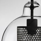 Lustra Suspension en Verre Chiswick pour Salon - Neutralighting