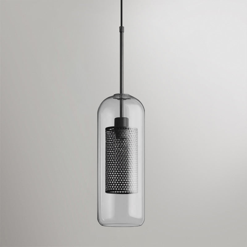 Lustra Suspension en Verre Chiswick pour Salon - Neutralighting