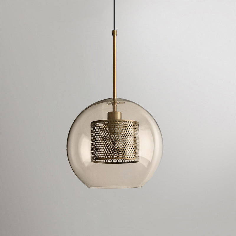 Lustra Suspension en Verre Chiswick pour Salon - Neutralighting