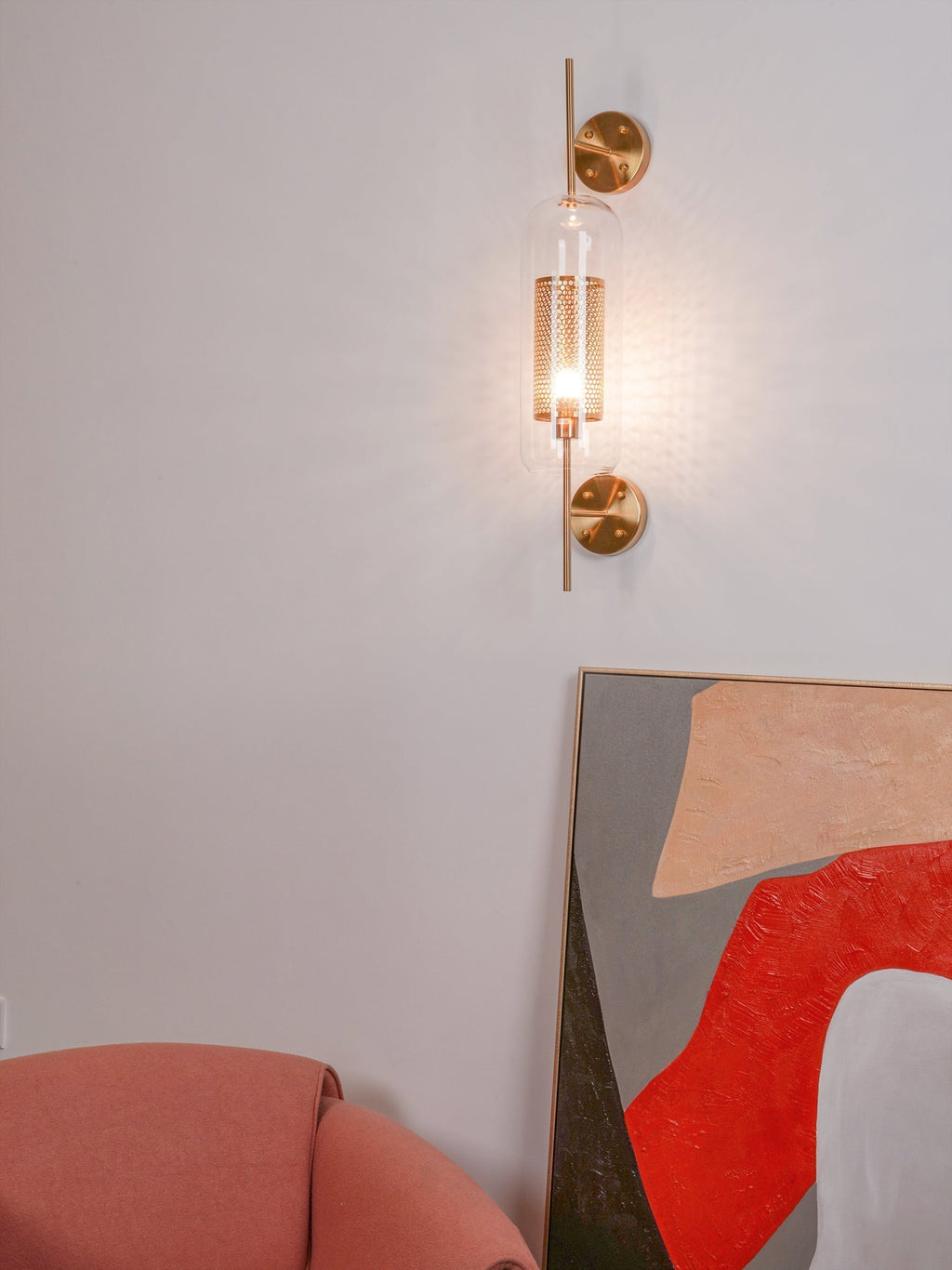 Alice Applique Murale en Verre Art Nordic Premium - Neutralighting