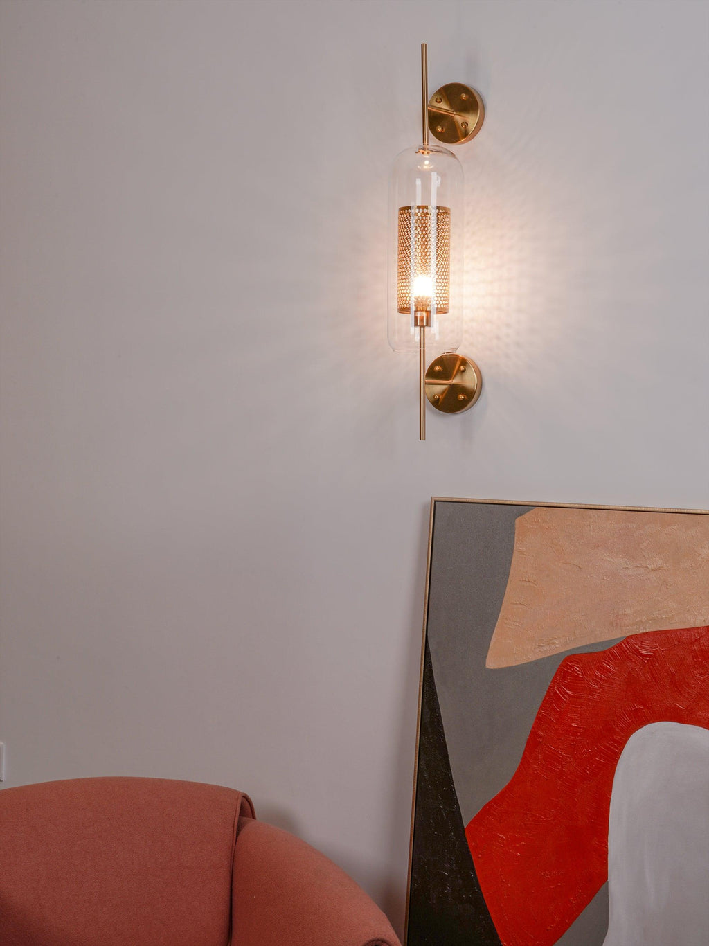 Alice Applique Murale en Verre Art Nordic Premium - Neutralighting