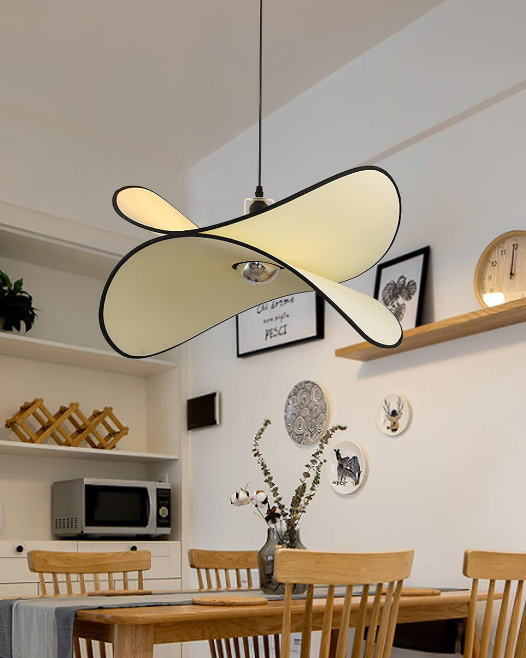 Lioran Lampe Pendante Artistique en Tissu - Neutralighting