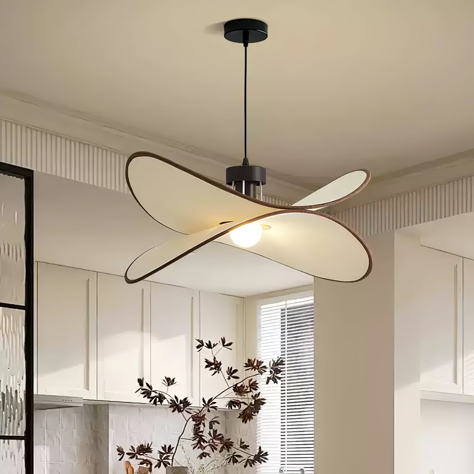 Lioran Lampe Pendante Artistique en Tissu - Neutralighting