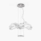 Solara Chandelier Suspension Feuille Transparente - Neutralighting