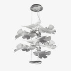 Solara Chandelier Suspension Feuille Transparente - Neutralighting