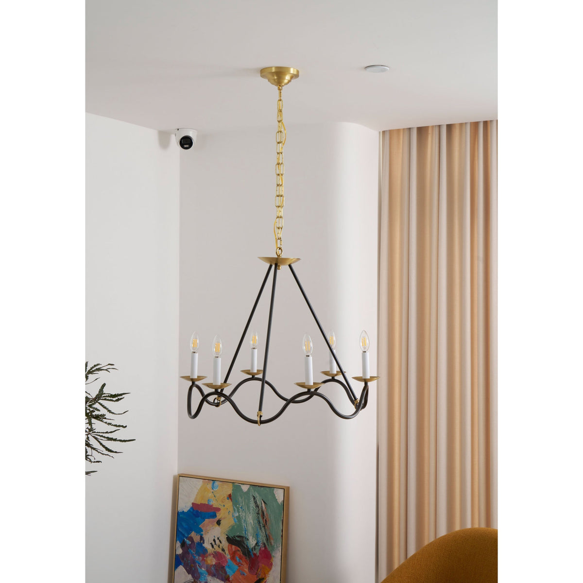 Shine Lustre en Métal de Laiton Industriel Vintage - Neutralighting