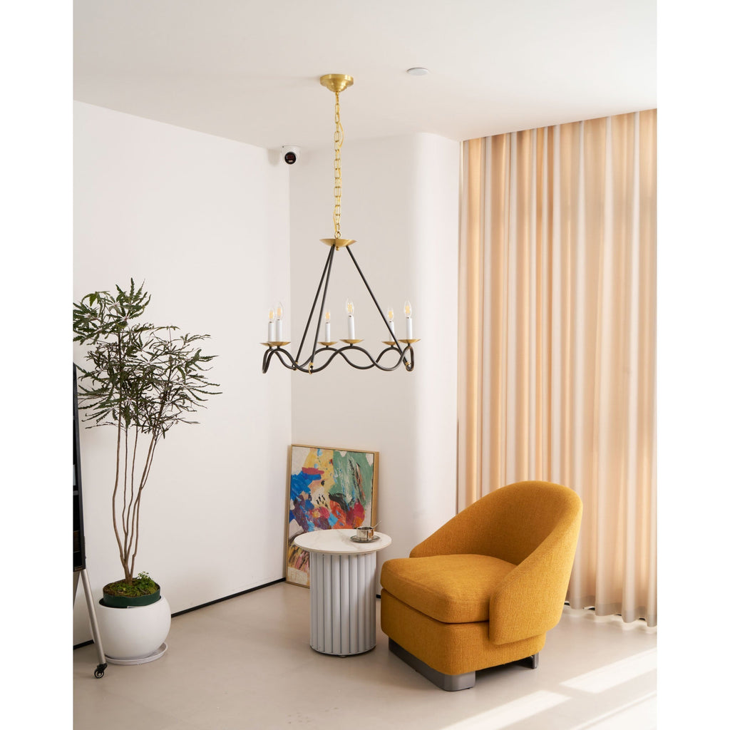Shine Lustre en Métal de Laiton Industriel Vintage - Neutralighting