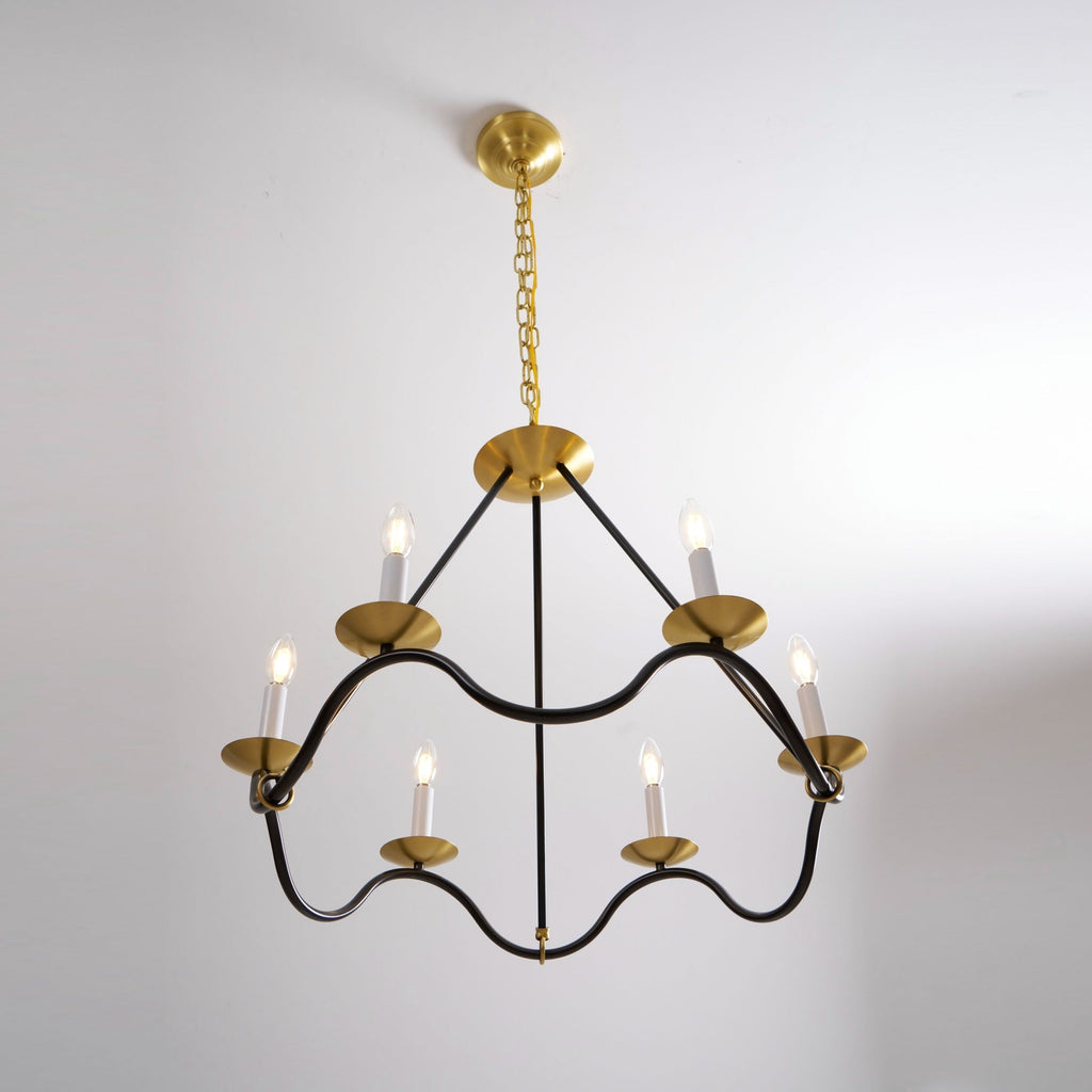Shine Lustre en Métal de Laiton Industriel Vintage - Neutralighting