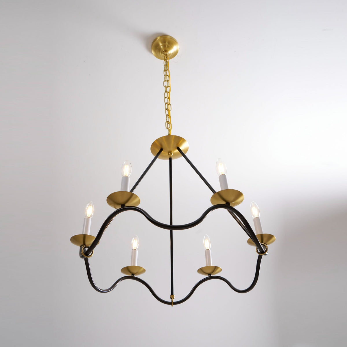 Shine Lustre en Métal de Laiton Industriel Vintage - Neutralighting