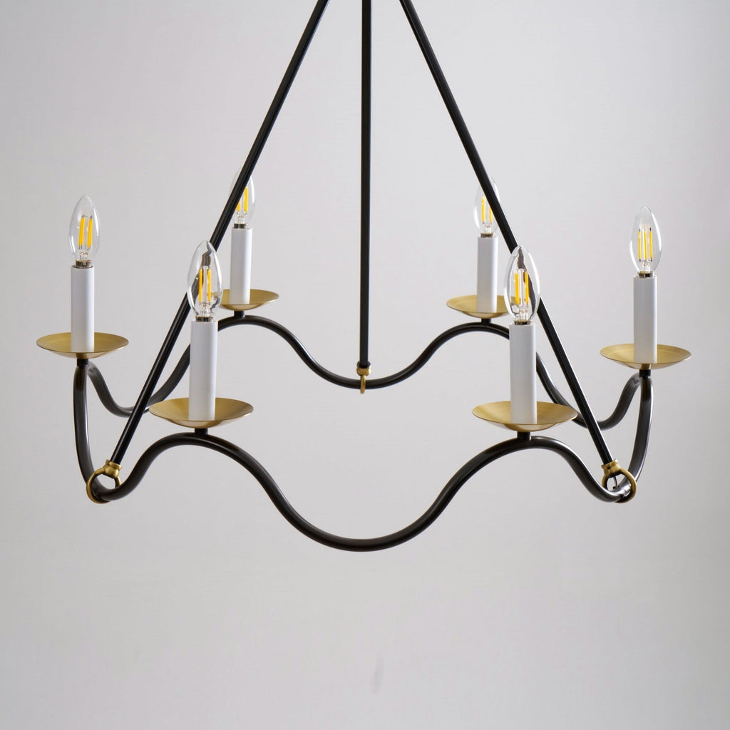 Shine Lustre en Métal de Laiton Industriel Vintage - Neutralighting