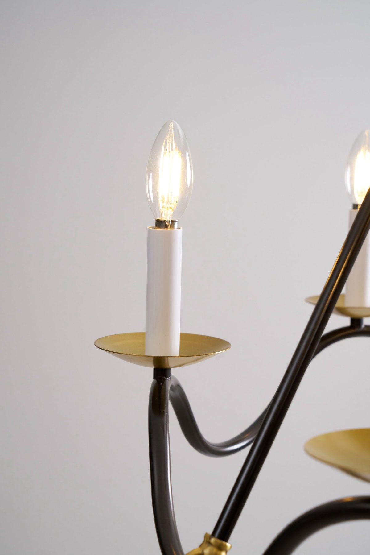 Shine Lustre en Métal de Laiton Industriel Vintage - Neutralighting