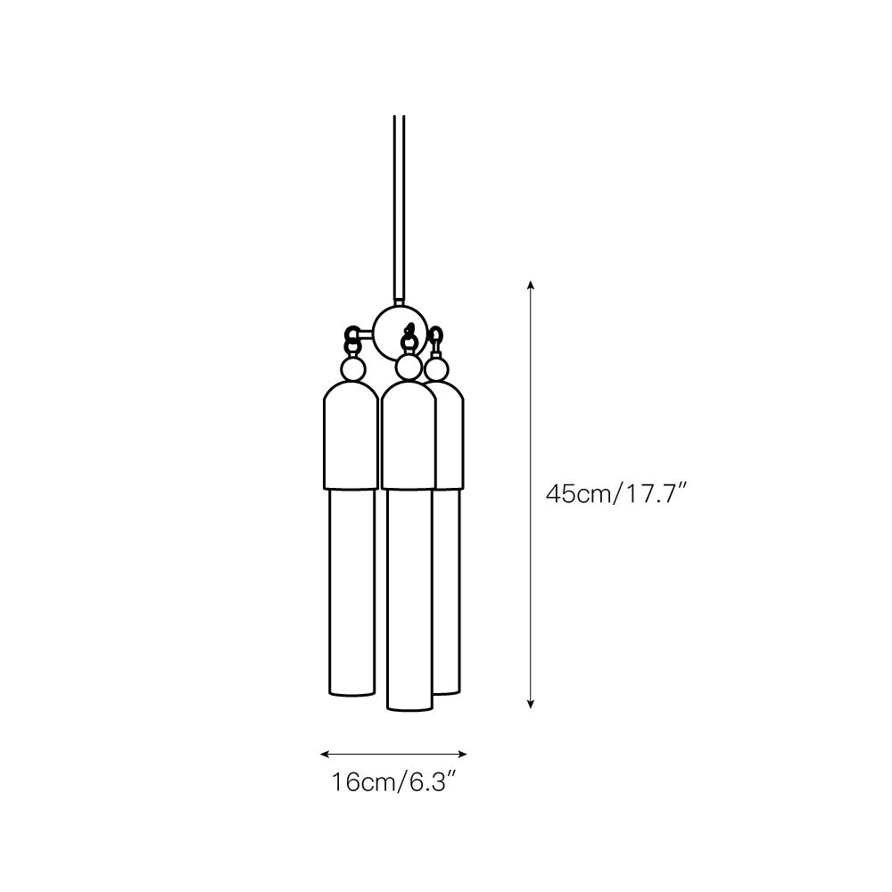 Lampe Suspendue Métal-Acrylique Moderne Minimaliste Tilt - Neutralighting