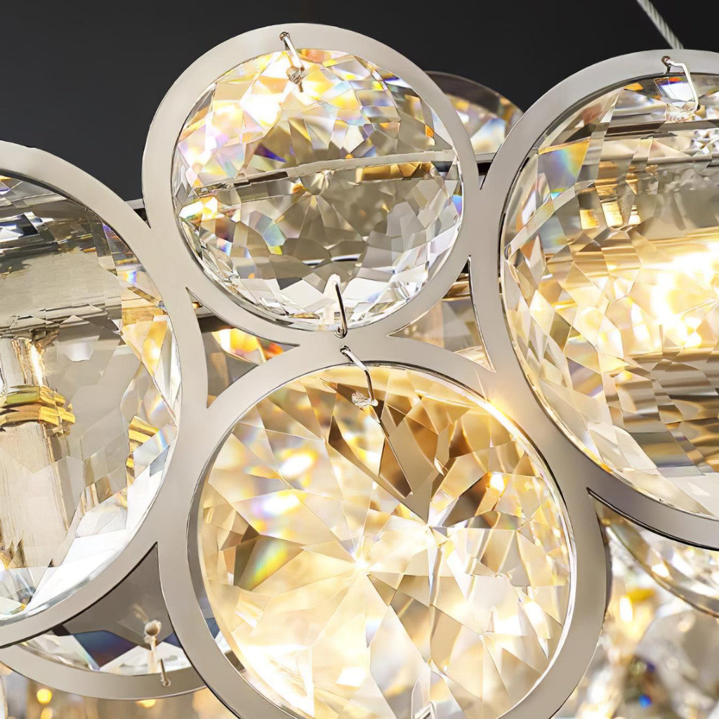Cuthaiel Chandelier Rond Postmoderne Luxe - Neutralighting