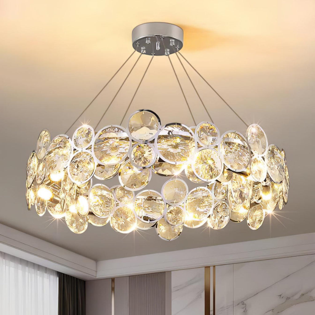 Cuthaiel Chandelier Rond Postmoderne Luxe - Neutralighting