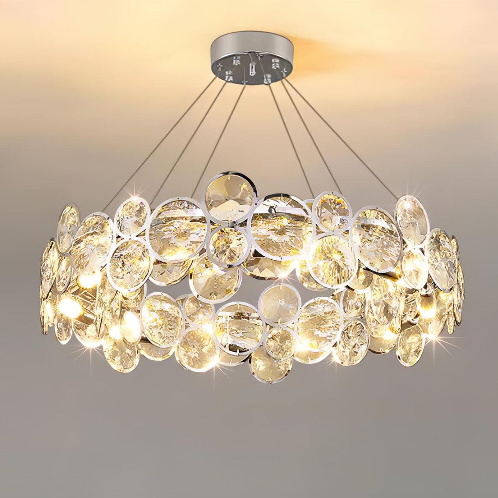 Cuthaiel Chandelier Rond Postmoderne Luxe - Neutralighting