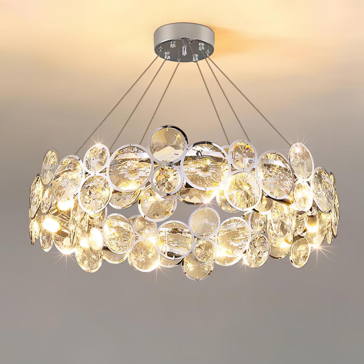 Cuthaiel Chandelier Rond Postmoderne Luxe - Neutralighting