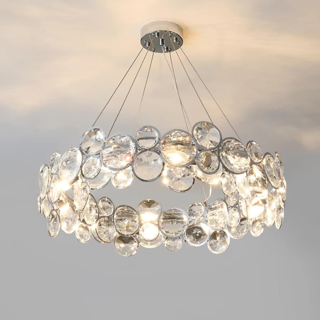 Cuthaiel Chandelier Rond Postmoderne Luxe - Neutralighting
