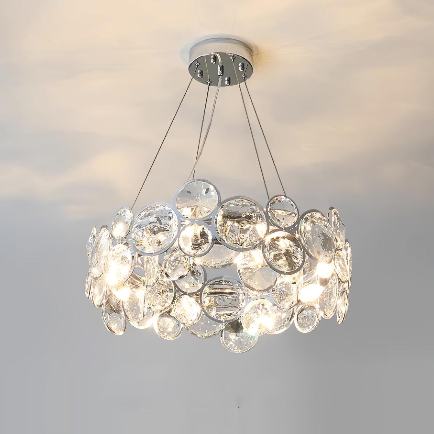 Cuthaiel Chandelier Rond Postmoderne Luxe - Neutralighting