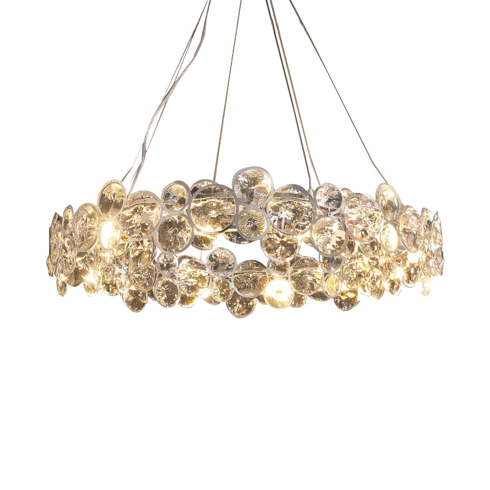 Cuthaiel Chandelier Rond Postmoderne Luxe - Neutralighting
