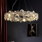 Cuthaiel Chandelier Rond Postmoderne Luxe - Neutralighting