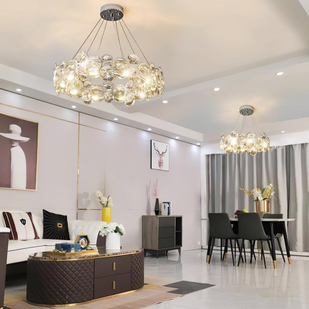 Cuthaiel Chandelier Rond Postmoderne Luxe - Neutralighting