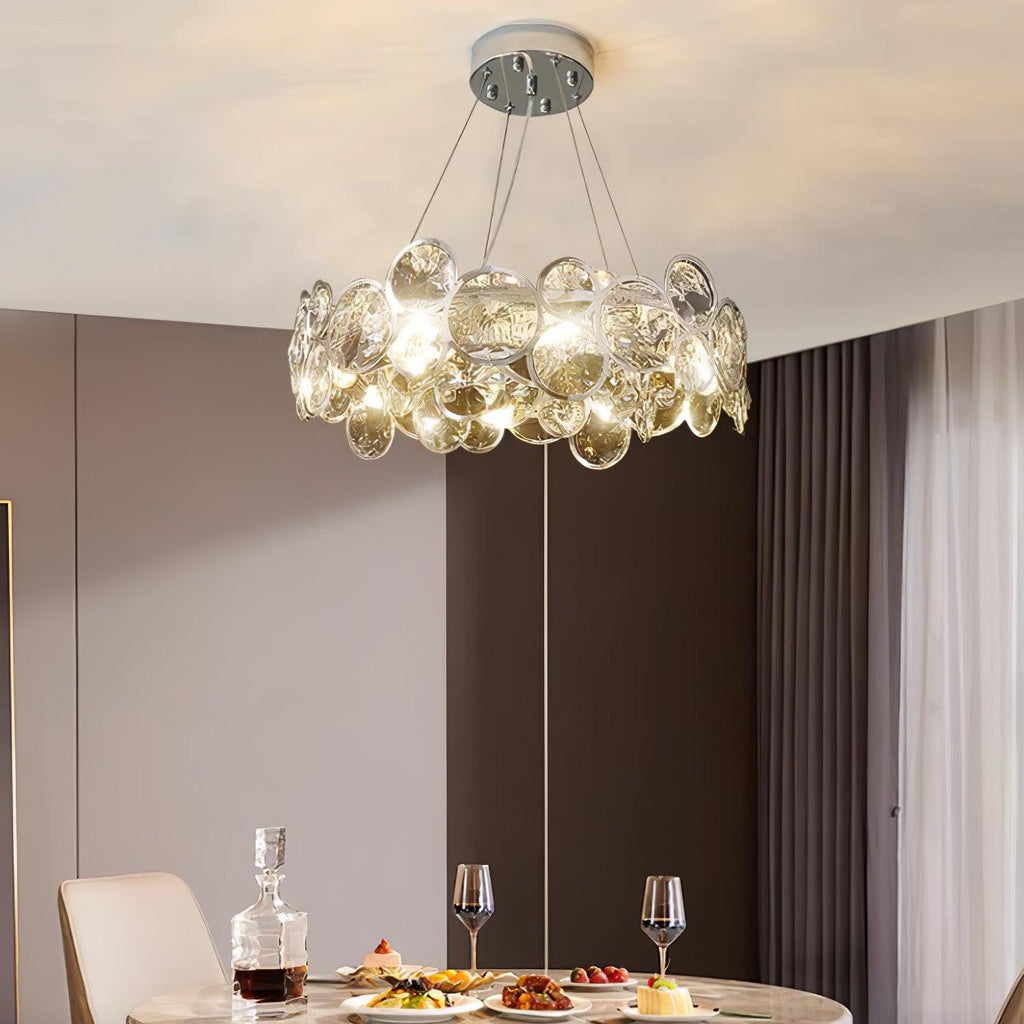 Cuthaiel Chandelier Rond Postmoderne Luxe - Neutralighting