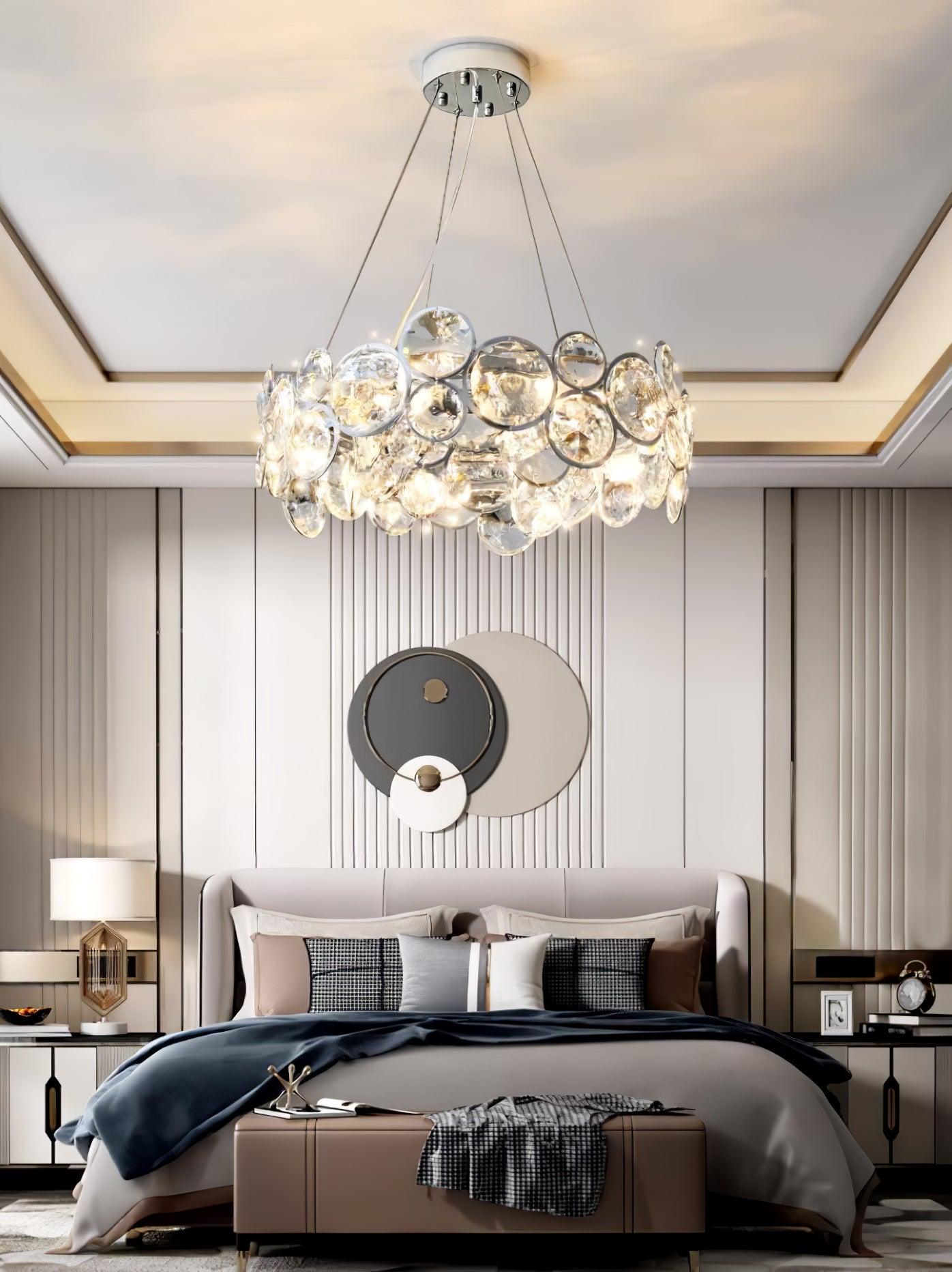 Cuthaiel Chandelier Rond Postmoderne Luxe - Neutralighting