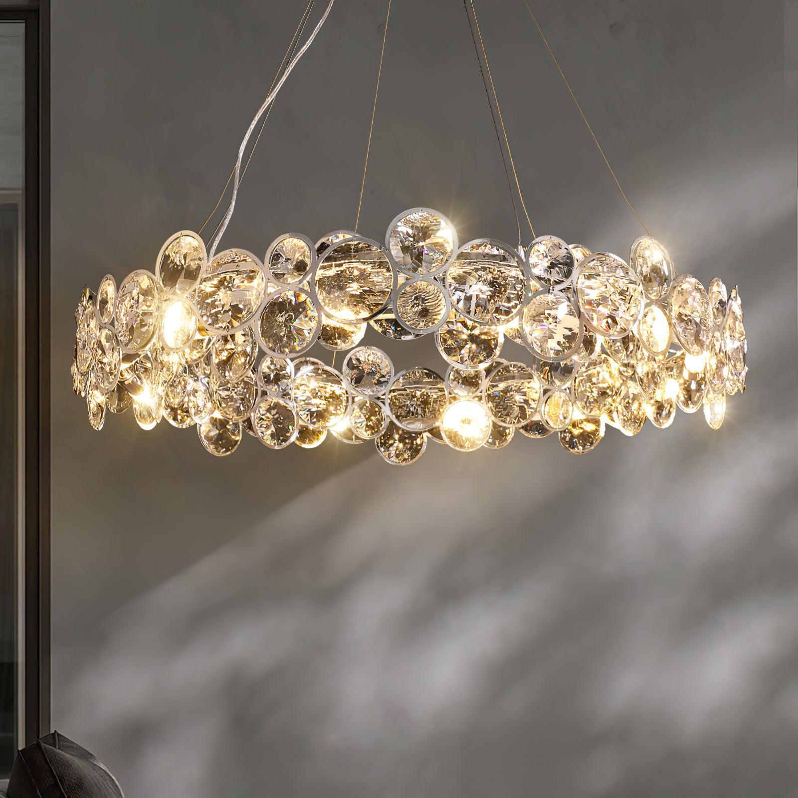Cuthaiel Chandelier Rond Postmoderne Luxe - Neutralighting