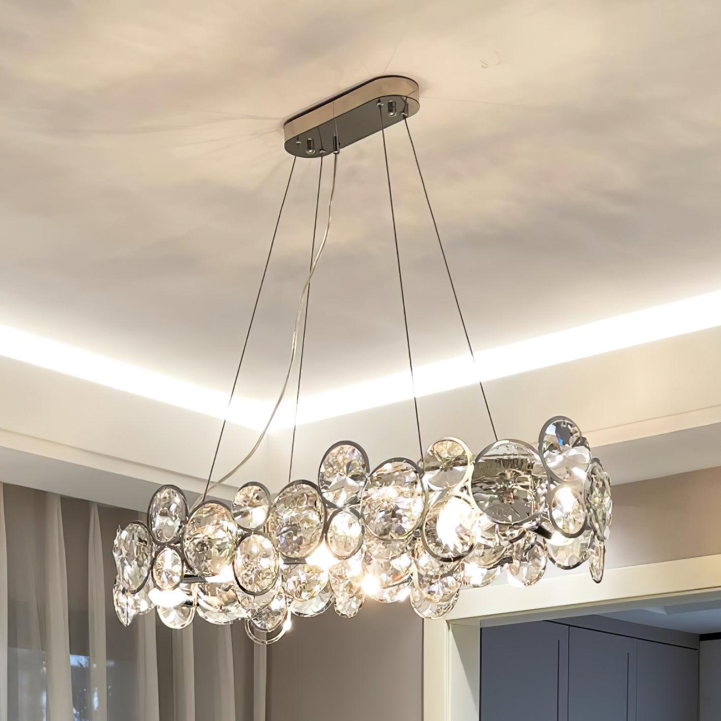 Cuthaiel Chandelier Rond Postmoderne Luxe - Neutralighting