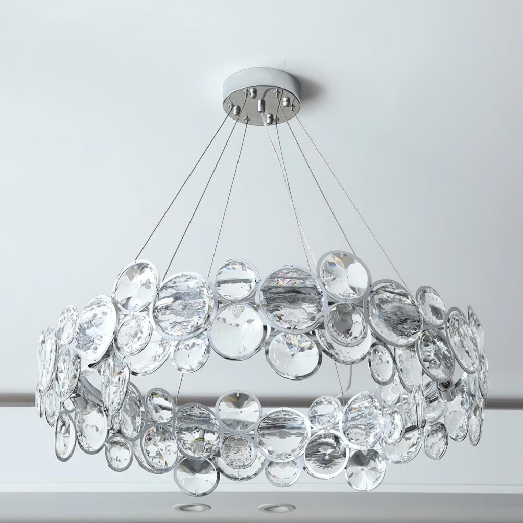 Cuthaiel Chandelier Rond Postmoderne Luxe - Neutralighting