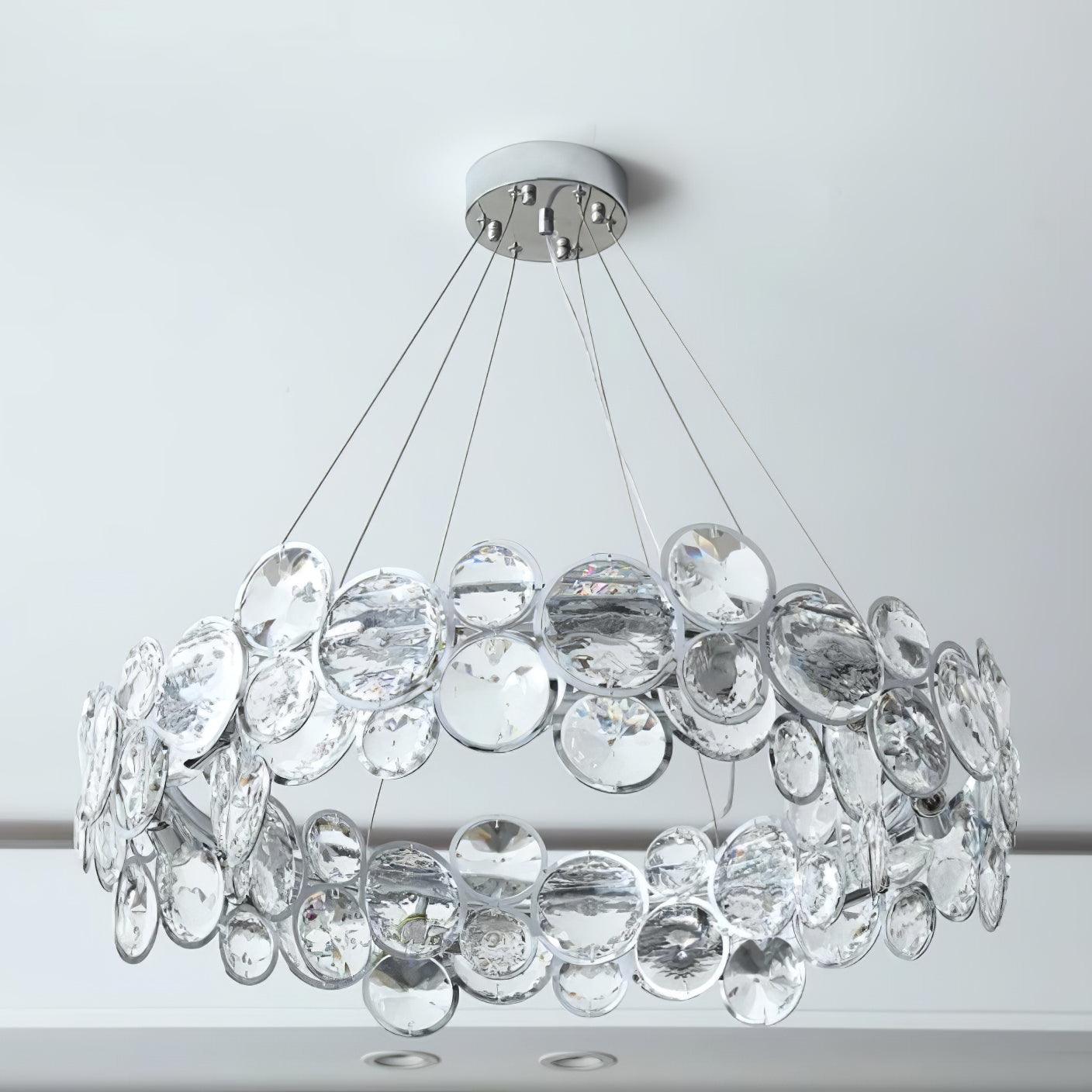 Cuthaiel Chandelier Rond Postmoderne Luxe - Neutralighting