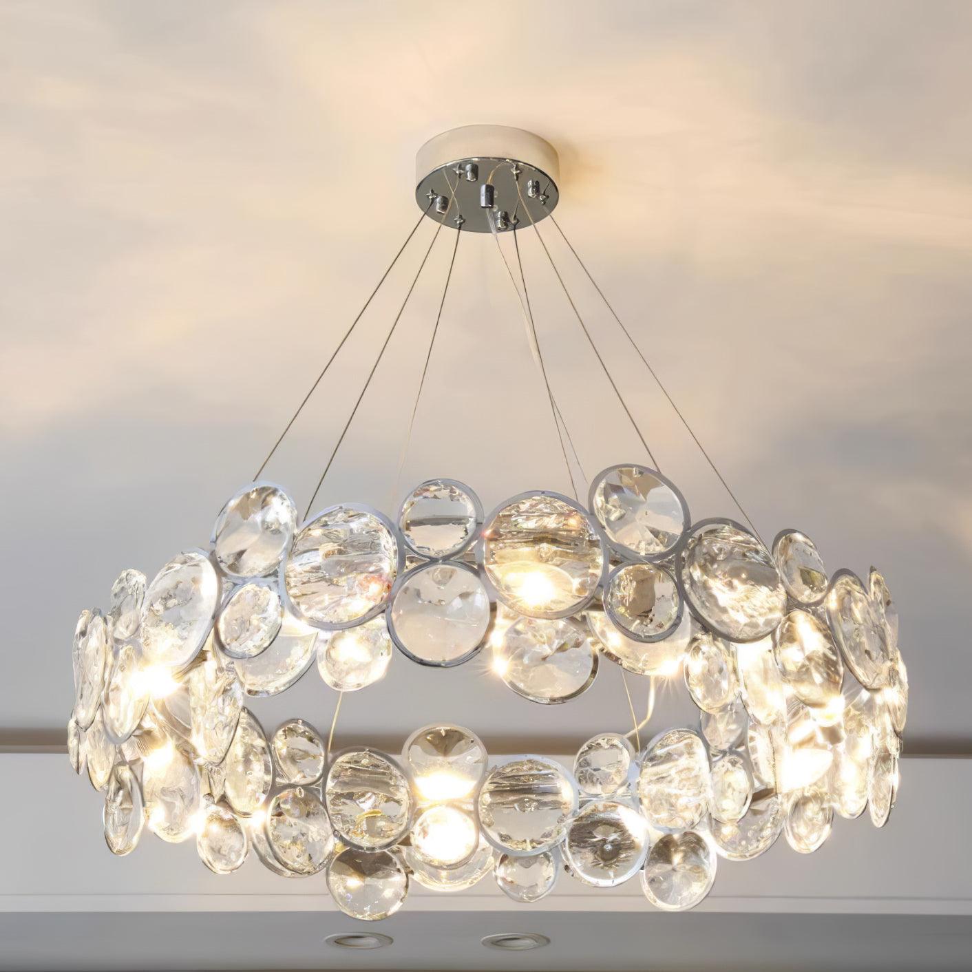Cuthaiel Chandelier Rond Postmoderne Luxe - Neutralighting