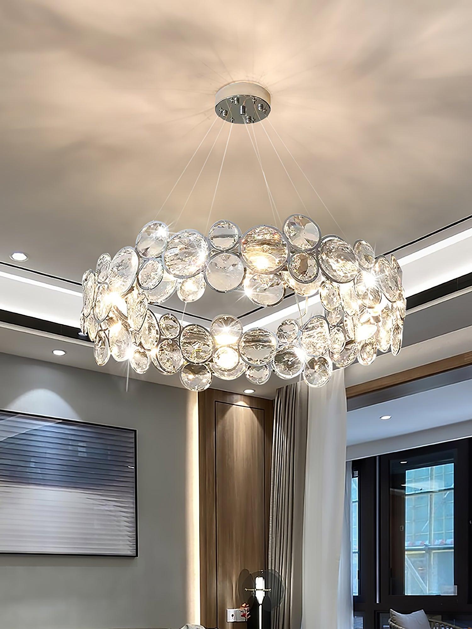Cuthaiel Chandelier Rond Postmoderne Luxe - Neutralighting