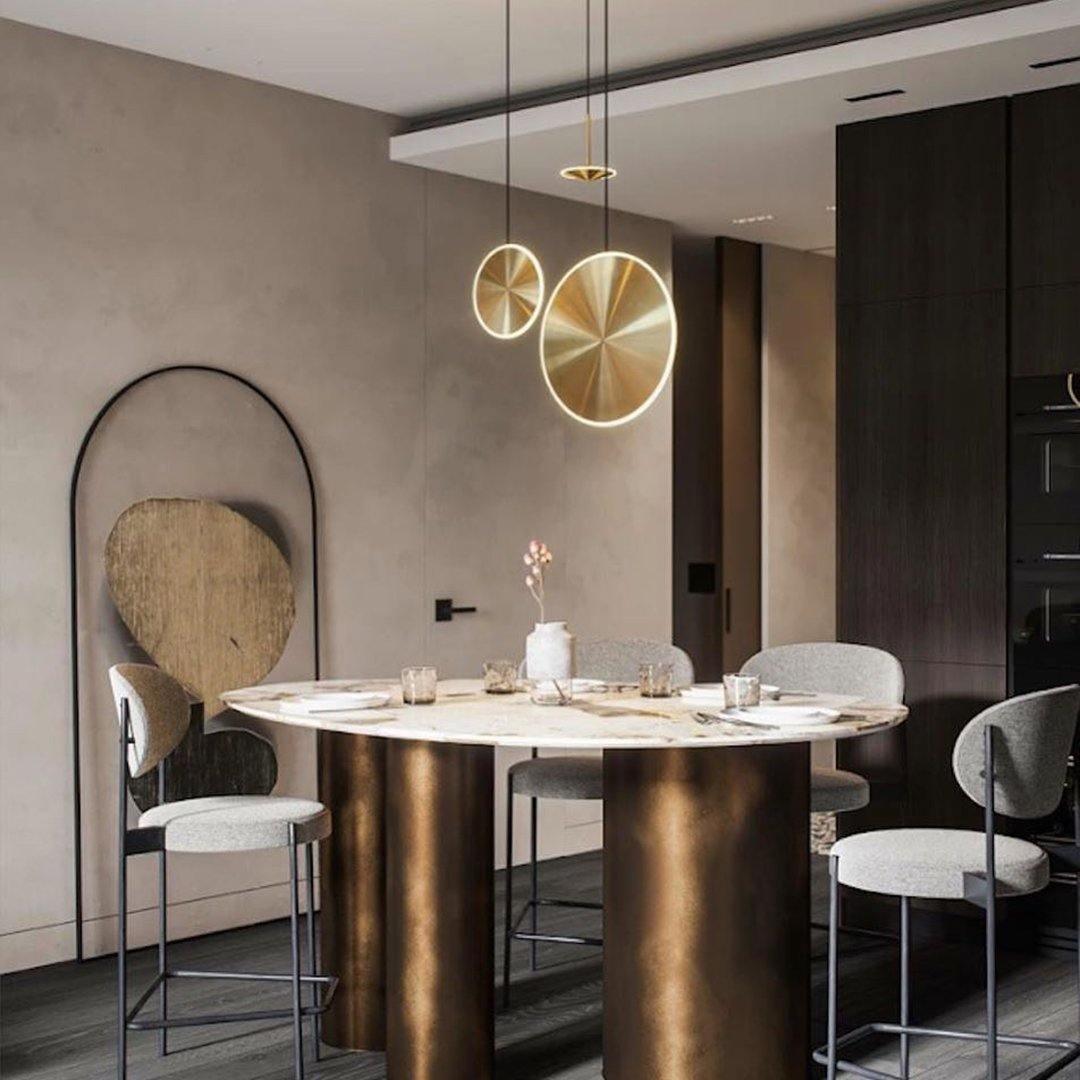 Uvenisra Lampe Pendante Dish Moderne Minimaliste - Neutralighting