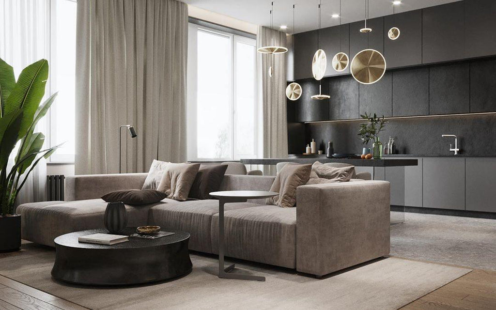 Uvenisra Lampe Pendante Dish Moderne Minimaliste - Neutralighting