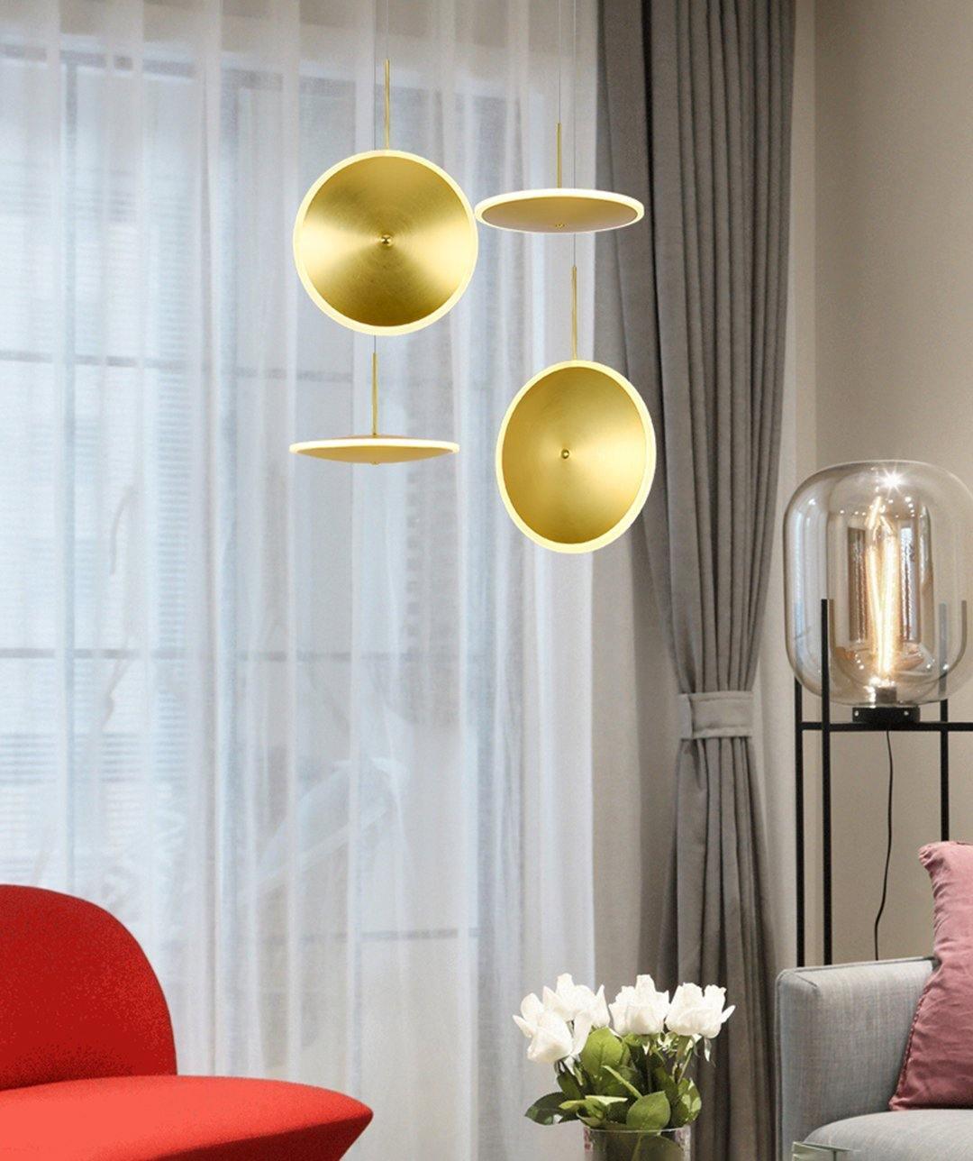 Uvenisra Lampe Pendante Dish Moderne Minimaliste - Neutralighting