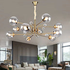 Valentina Moderne Nordique Lustre Clair/Grisl Salon/Chambre à Coucher - Neutralighting