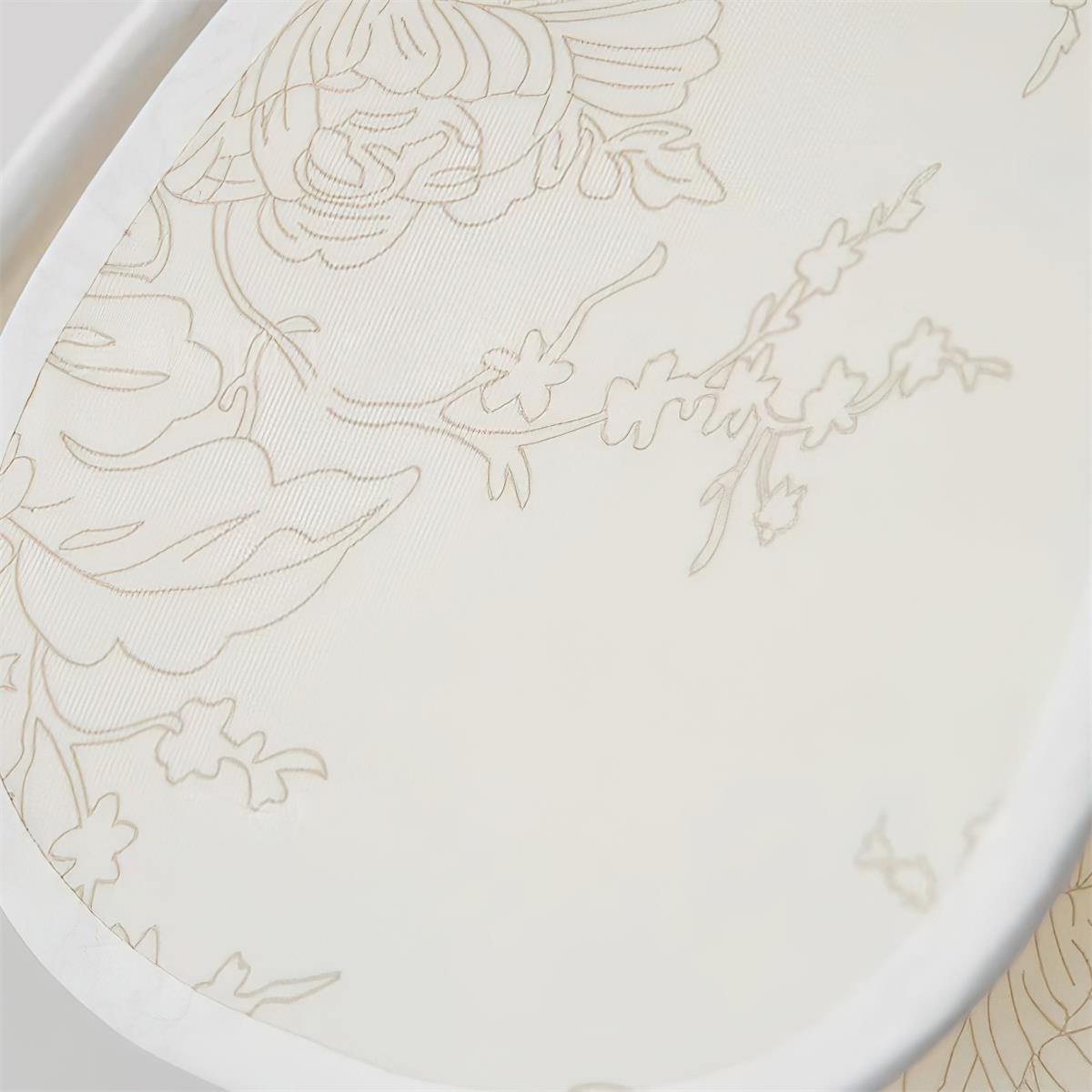 Florayne Applique Murale Florale Vintage en Verre - Neutralighting