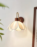 Florayne Applique Murale Florale Vintage en Verre - Neutralighting