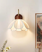 Florayne Applique Murale Florale Vintage en Verre - Neutralighting