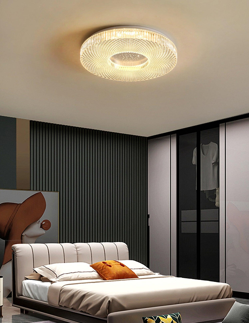 Lustra Plafonnier Acrylique de Luxe - Neutralighting