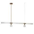 Solara Lampe à suspension en cristal cylindrique Cipher contemporaine - Neutralighting