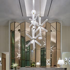Solara Lampe à suspension en cristal cylindrique Cipher contemporaine - Neutralighting