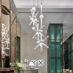 Solara Lampe à suspension en cristal cylindrique Cipher contemporaine - Neutralighting