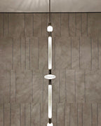 Solara Lampe à suspension en cristal cylindrique Cipher contemporaine - Neutralighting