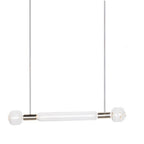 Solara Lampe à suspension en cristal cylindrique Cipher contemporaine - Neutralighting