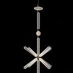 Solara Lampe à suspension en cristal cylindrique Cipher contemporaine - Neutralighting