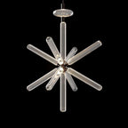 Solara Lampe à suspension en cristal cylindrique Cipher contemporaine - Neutralighting